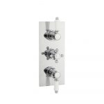 Triple Thermostatic Shower Valve Chrome 190 150 162