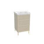 500 Freestanding Fluted Cabinet & Basin Stone
