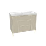1000 Freestanding Fluted Cabinet & Basin Stone