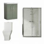 Ambrosia 600 Shower Enclosure Bathroom Suite
