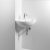 Melbourne Corner Wall Hung Basin 165 450 445