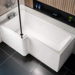 Portsmouth L-Shape Bath 1500 x 850