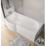 Portsmouth P-Shape Bath 1700 x 850