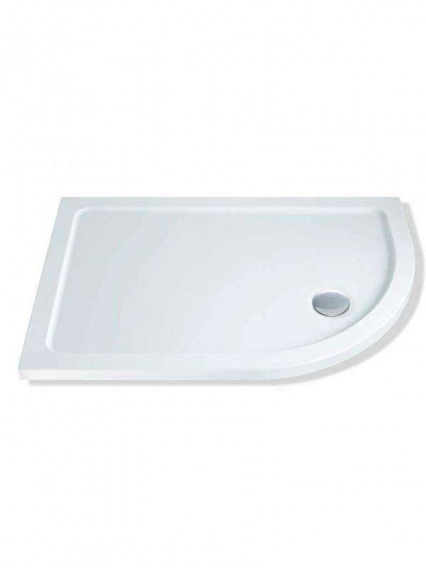258-1-l-2.jpg 1000 x 800 ABS Low Profile 550 Radius Right Hand Shower Tray - Image 1