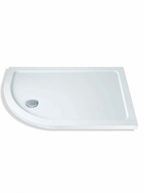 746-1-l-2.jpg 1000 x 900 ABS Low Profile 550 Radius Left Hand Shower Tray - Image 1