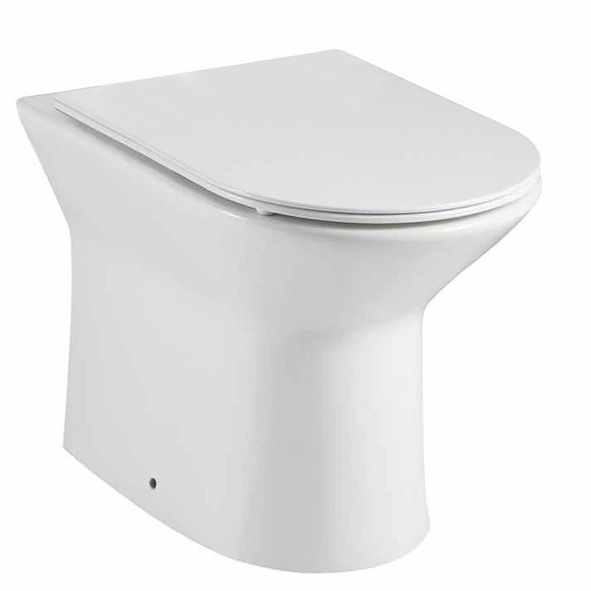 Model Blythe Rimless Back To Wall Pan & Soft Close Seat - Image 1