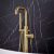 Orce Freestanding Bath Shower Mixer - Brushed Brass / Brushed Bronze - Image 4