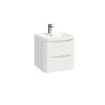 Borde 500 Wall Cabinet with Basin - 500w x 500h x 450d