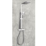 Orce Rigid Riser Shower with Bath Filler