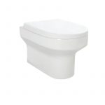 Surge Rimless Wall Hung Pan & D Shape Soft Close Seat
