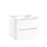 Borde 600 Wall Cabinet with Counter Top - 600w x 500h x 450d