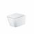 Rueco Rimless Square Wall Hung Pan Including Soft Close Seat