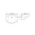 Proto Cloakroom 355mm 2TH Basin - Image 2