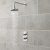 Shower Valves Traditional Twin Thermostatic Shower Valve 210 120 135 - Image 4