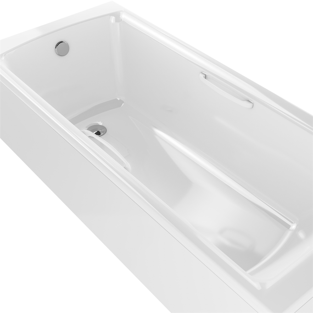 42.1202_0 Rockport Matt White Grips (Pair) - Image 1