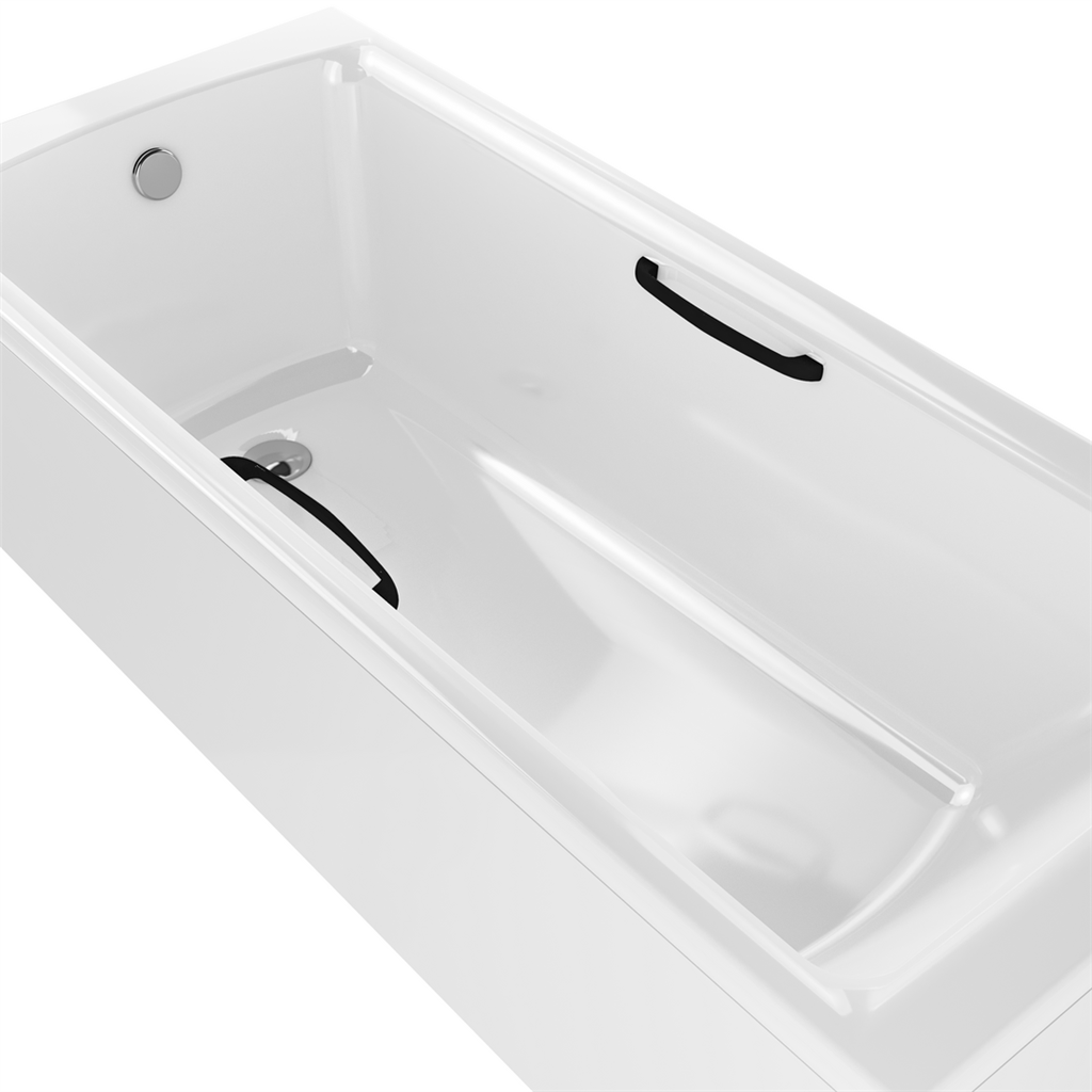 42.1204_0 Rockport Matt Black Grips (Pair) - Image 1