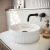 Orce Fluted Round Countertop Basin - Image 4