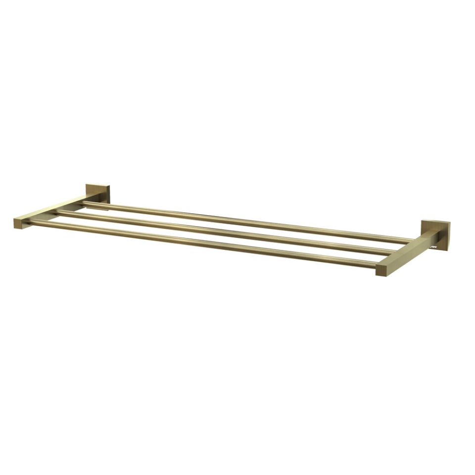 AKP-ABR-35781PFS Jaquar Kubix Prime Towel Shelf 600mm Long without Lower Hangers, Stainless Steel - Image 1