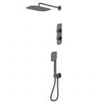 Jaquar Combo of Aquamax Thermostatic Shower Mixer with 2-way diverter , Shower Arm, Overhead Shower, Hand Shower, Shower Hose & Wall Outlet