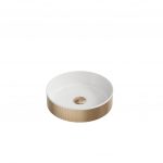 Aoko Fluted Countertop Basin