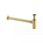 Astracast Brushed Brass Round Bottle Trap