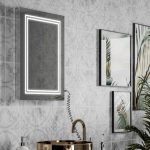 Border LED Mirrors with Charging Socket