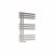 Cardiff Towel Radiators Double Towel Rail 800h x 500w x 70d - Image 3