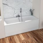 Portsmouth Double Ended Single Grip Bath 1800 x 800