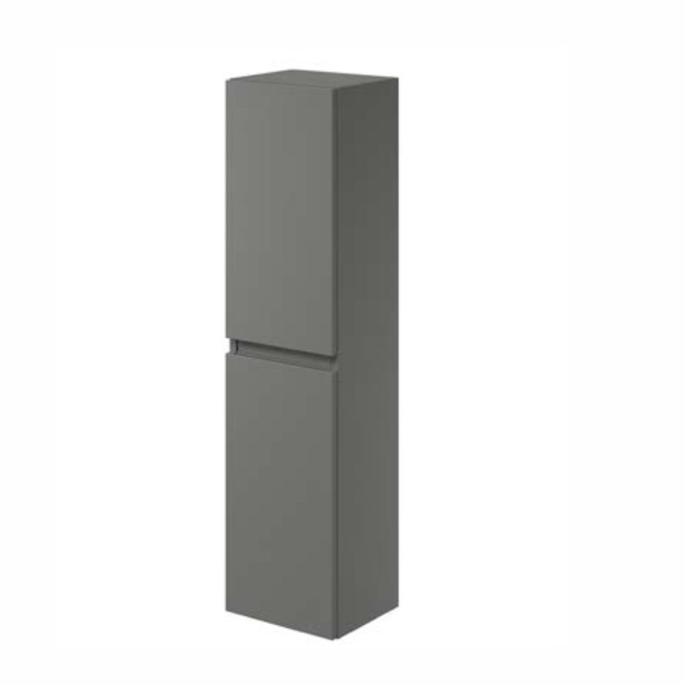 Dust Grey Melrose 1200 Tall Boy Cabinet - Image 1