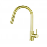 Astracast Brushed Brass Pull-Out Kitchen Sink Mixer