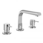 Jaquar 3-Hole Basin Mixer Round Spout