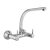 Jaquar Sink Mixer with Regular Swivel Spout, Wall Mounted - Image 2