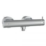 Jaquar Thermostatic Exposed Shower Mixer, Wall Mounted