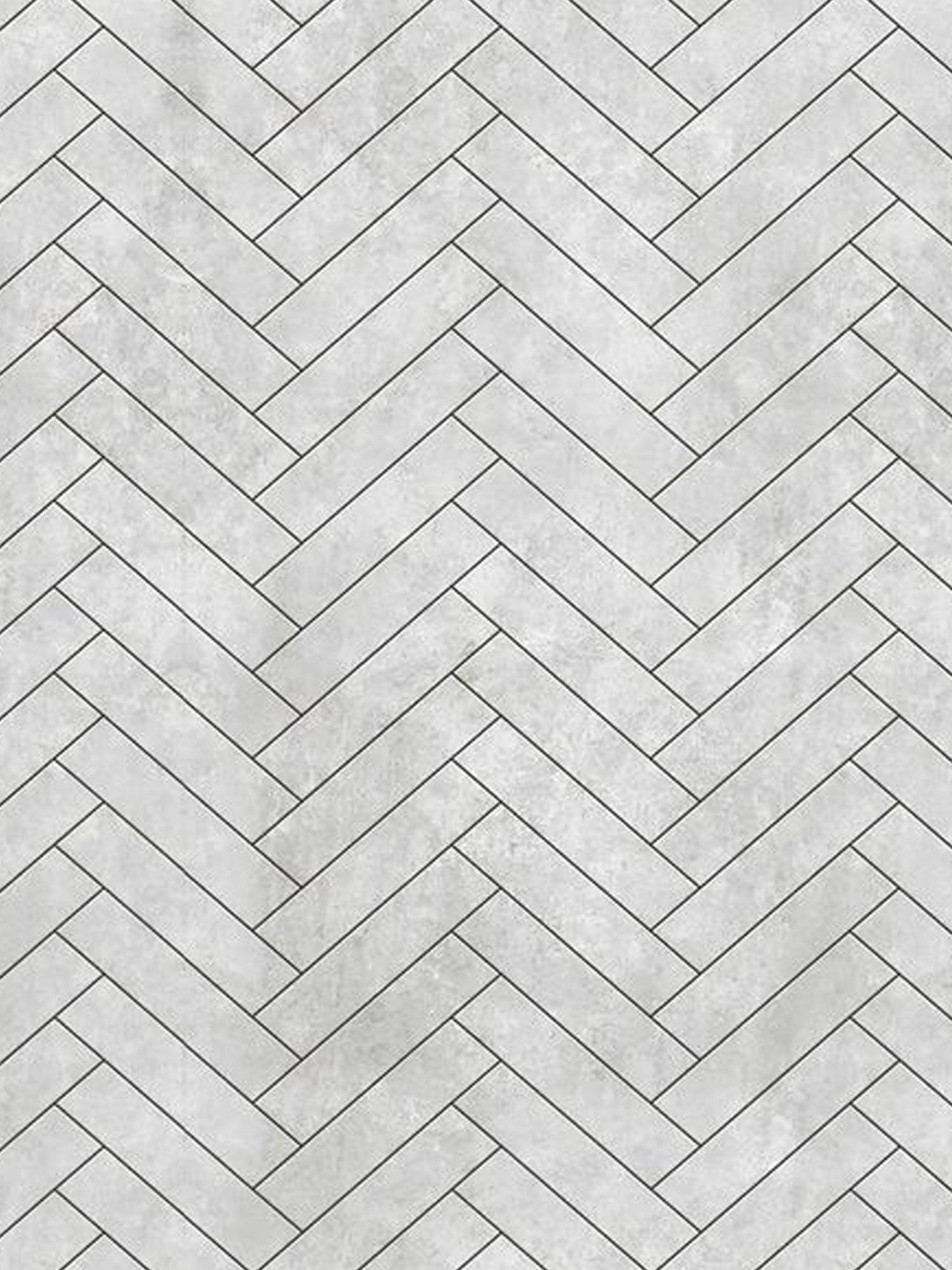 GIA_1X2CGD 1M X 2.4M Chevron Grey (Matt) Deluxe Panel - Image 1