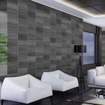 8mm Modern Graphite Decorative Panel