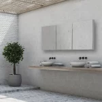 Nyx Aluminium Cabinets with Mirror Sides