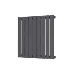 Leicester Towel Radiators Towel Rail 600h x 614w x 52d mm