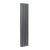 Leicester Towel Radiators Double Athracite Towel Rail 1800h x 340w x 69d mm - Image 3