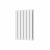 Leicester Towel Radiators Towel Rail 600h x 410w x 69d mm