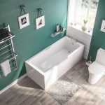 Portsmouth Low Level Twin Grip Bath 1700 x 700