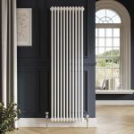 Newcastle Towel Radiators 2 Column-White Towel Rail 1800h x 515w x 70d