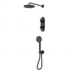 Jaquar Combo of Aquamax Thermostatic Shower Mixer with 2-way diverter , Shower Arm, Overhead Shower, Hand Shower, Shower Hose & Wall Outlet