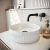 Orce Fluted Oval Countertop Basin - Image 2