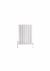 Penrith Towel Radiators Double Towel Rail 600h x 413w x 85d - Image 5