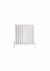 Penrith Towel Radiators Double Towel Rail 600h x 590w x 85d - Image 5