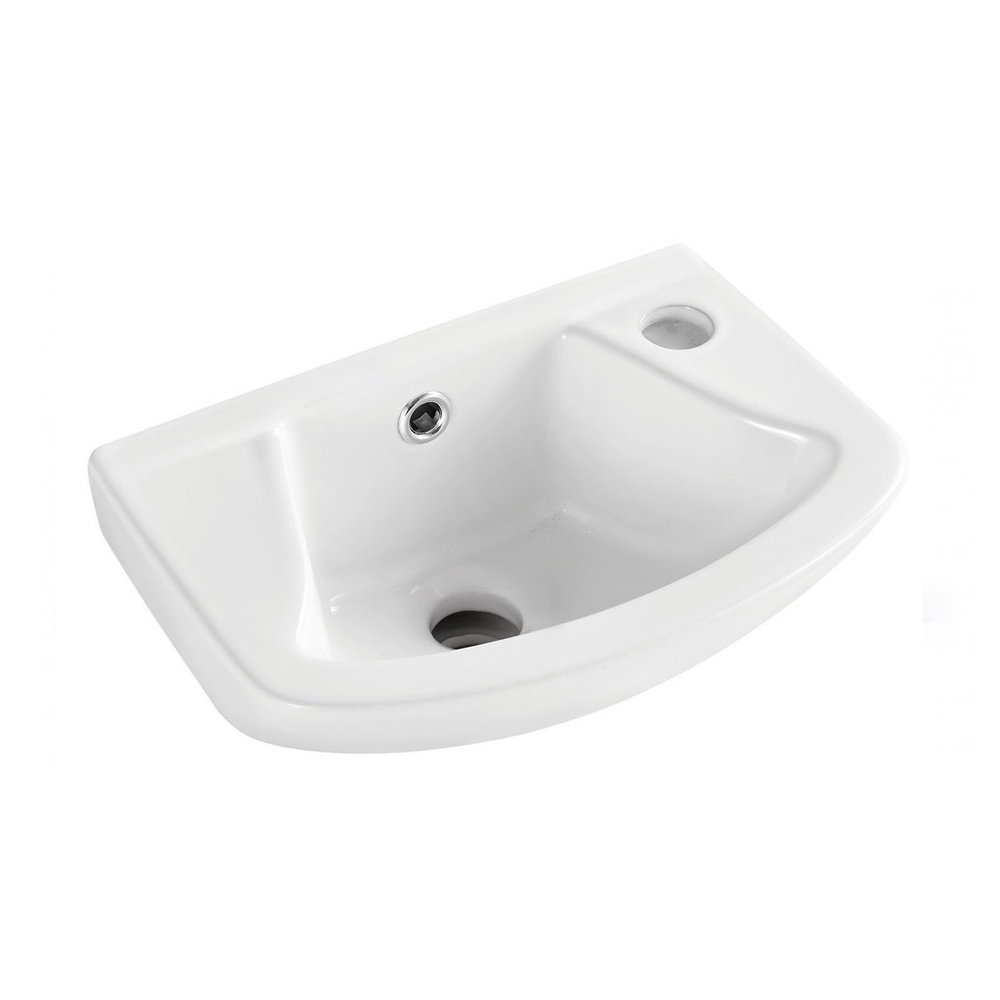 Proton-Cloakroom-355mm-1TH-Basin Proto Cloakroom 355mm 1TH Basin - Image 1