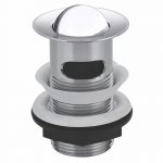 Chrome Flip Basin Waste