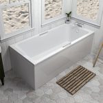Portsmouth Single Ended Twin Grip Bath 1750 x 750