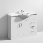 Mayford / 1050mm Floor Standing Cabinet & Round Basin