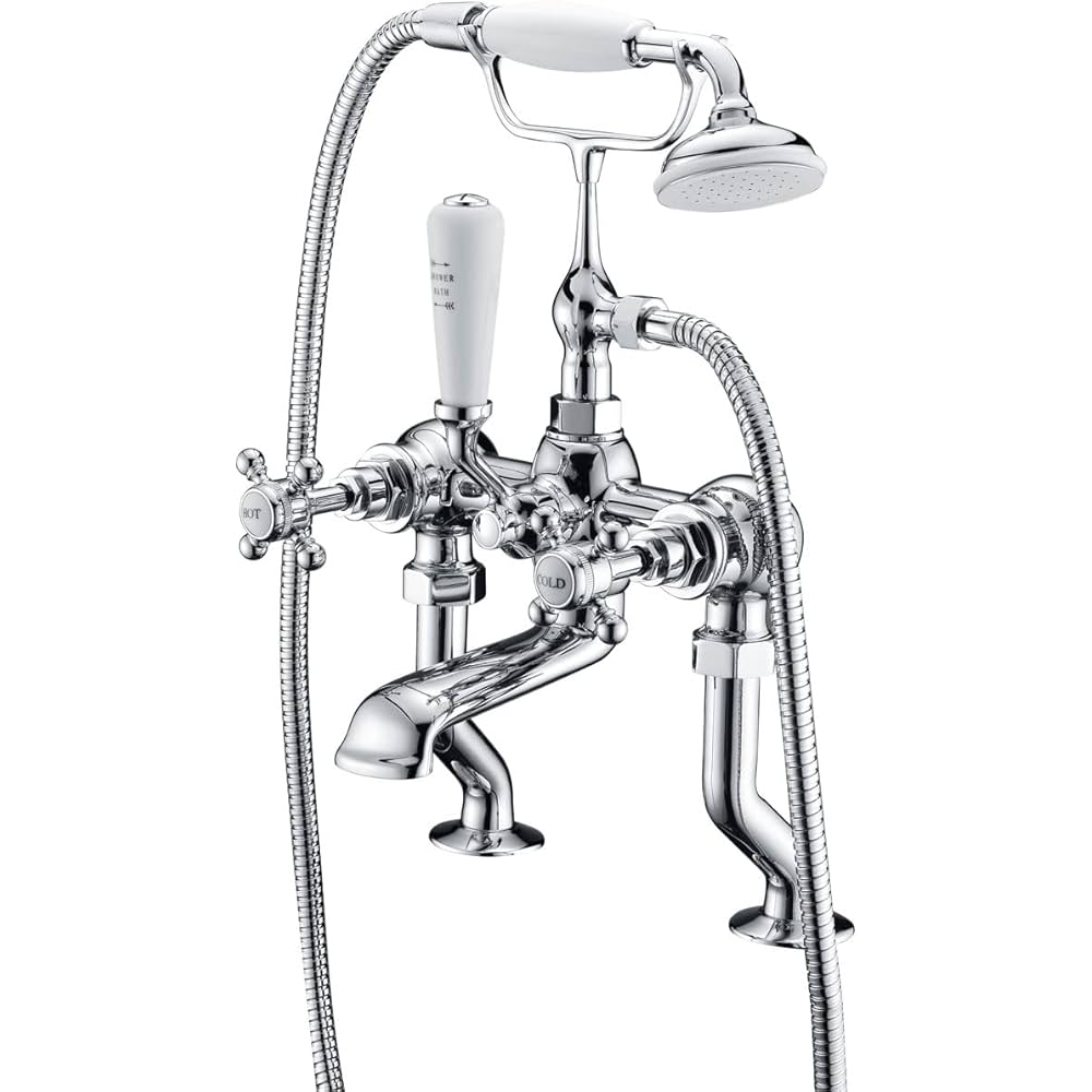 W04 Deck mounted bath shower mixer - Image 1